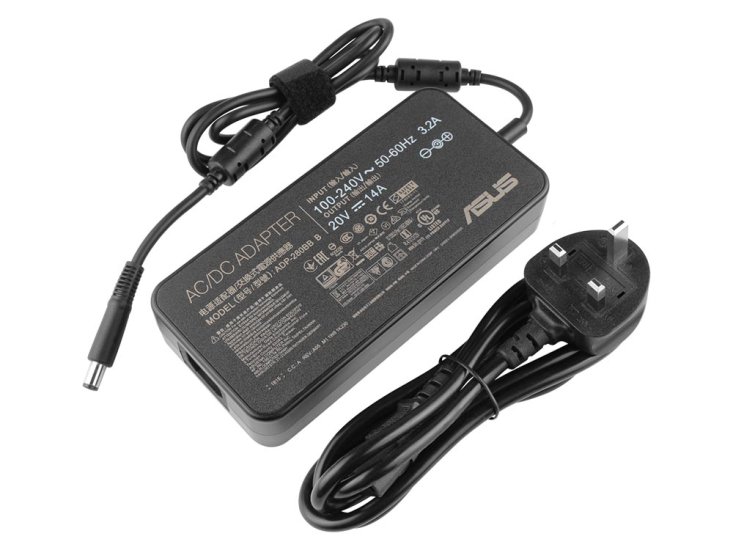 280W Asus 0A001-00910000 Charger 充電器 電源 + 電源線 - Click Image to Close