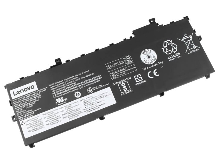 4950mAh 57Wh 3芯 Lenovo ThinkPad X1 Carbon G6 電池 - Click Image to Close