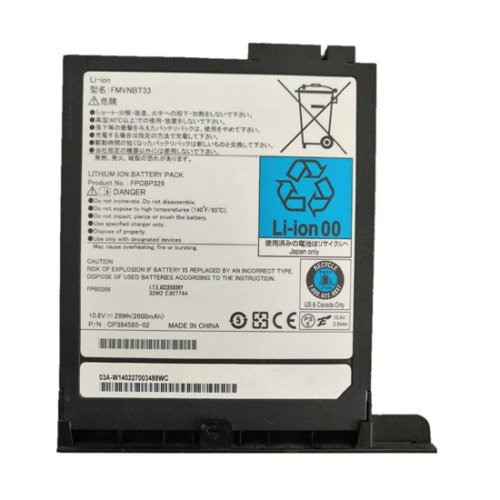 2600mAh 28Wh 6芯 Fujitsu FMVNBT34A 電池