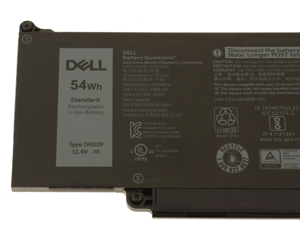 原廠 4623mAh 54Wh Dell 0PX6ND O9HKT5 電池