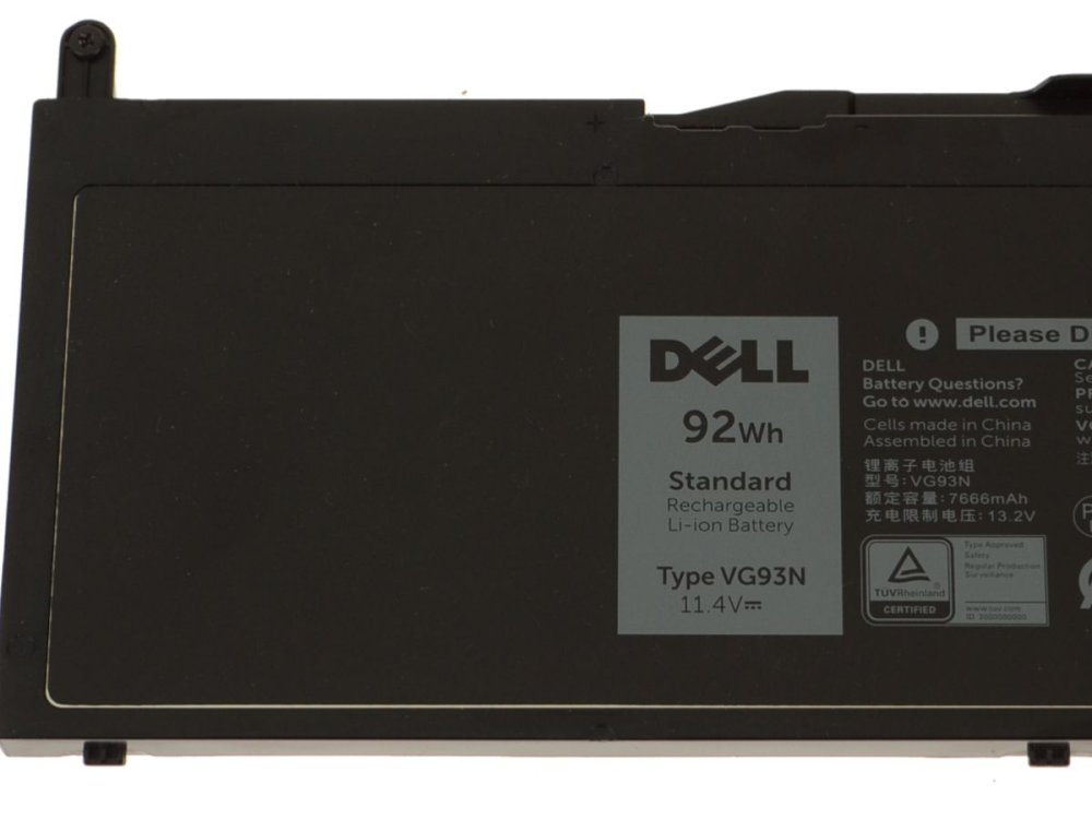 原裝 7666mAh 92Wh Dell 3ICP7/54/64-2 電池