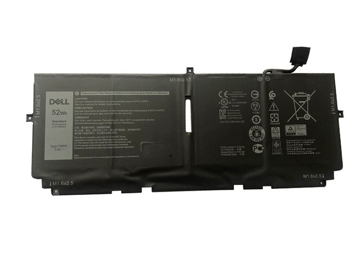 6500mAh 52Wh Dell 0FP86V 0722KK 電池 - Click Image to Close