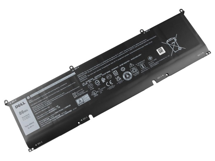 7167mAh 86Wh Dell 069KF2 CN-070N2F-SLW00 電池 - Click Image to Close