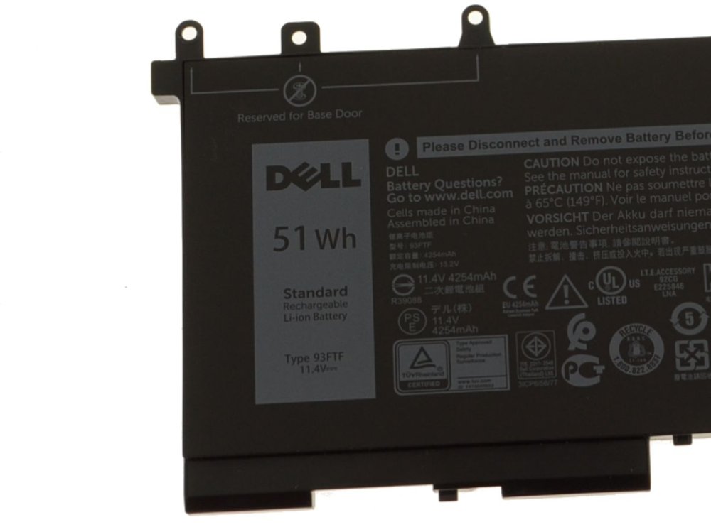 原裝 4254mAh 51Wh Dell 05MVGP 5MVGP 電池