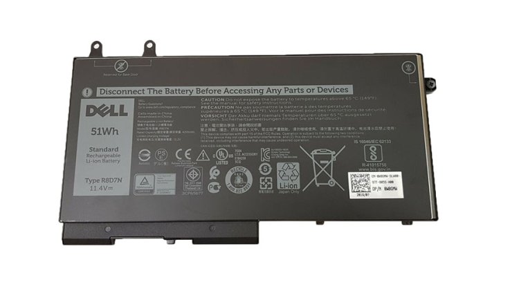 4255mAh 51Wh 2芯 Dell Precision 3540 P80F P80F001 電池 - Click Image to Close