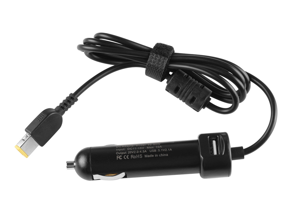 65W Laptop Charger Compatible With Flex 3 1435 Car Adapter