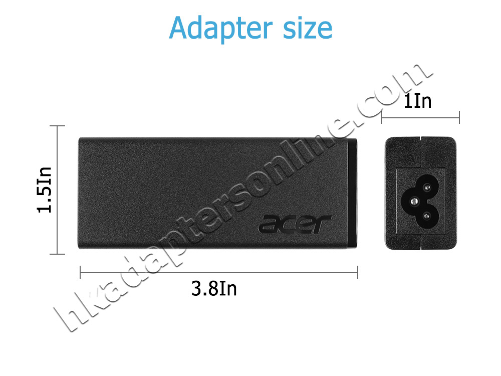 原裝 45W Acer Aspire 3 A315-32 Charger 充電器 電源 + 電源線