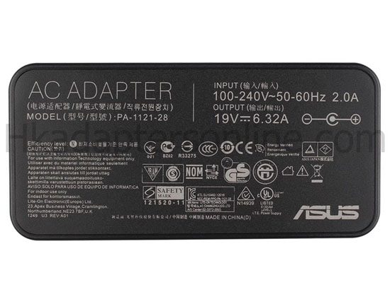 原廠 120W Asus ADP-120RH BS Charger 充電器 電源 + 電源線