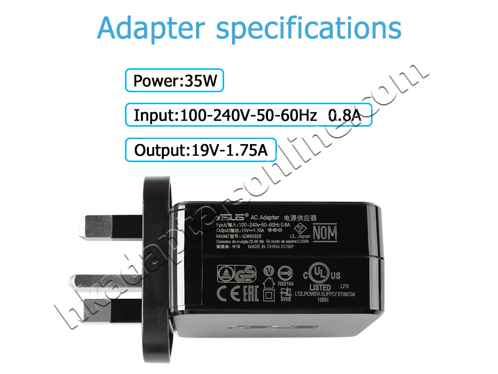 原裝 33W Asus ADP-33AW C Charger 充電器 電源