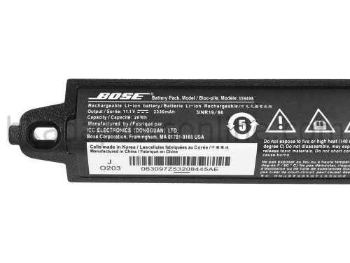 原裝 2330mAh 26Wh 3芯 Bose 330107 電池