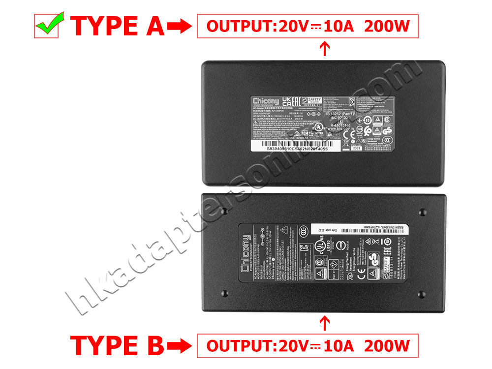 原廠 200W MSI Bravo 15 C7UCXP MS-158N Charger 充電器 電源 + 電源線