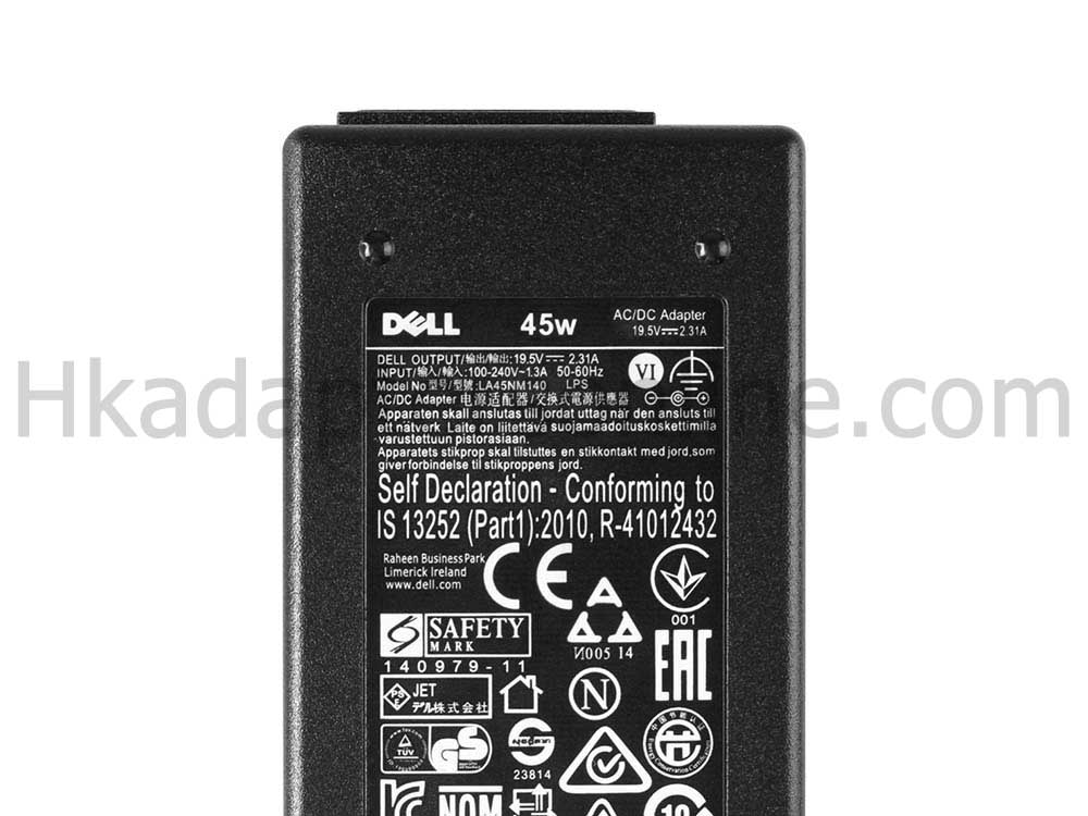 原裝 45W Dell 492-BBSD N4M5X Charger 充電器 電源 + 電源線