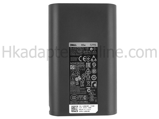 原廠 65W Dell 3PHNW 04HRP Charger 充電器 電源 + 電源線