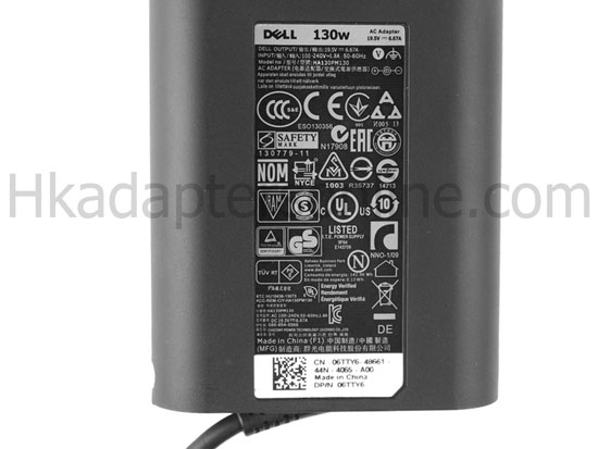 原裝 130W Dell 450-19221 63P9N Charger 充電器 電源 + 電源線