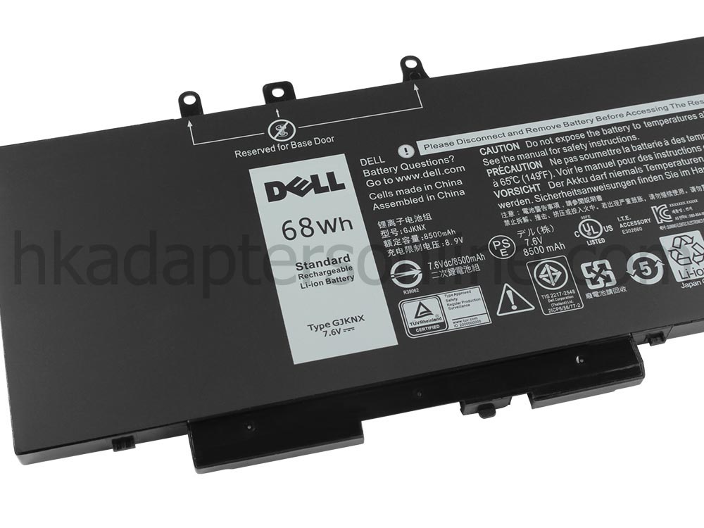 原裝 68Wh 8500mAh Dell 0MT31P MT31P 電池