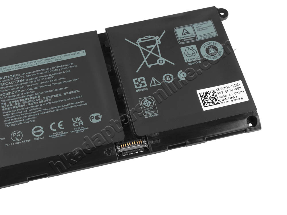 原廠 3600mAh 54Wh Dell VKYJX CPL-VKYJX 電池