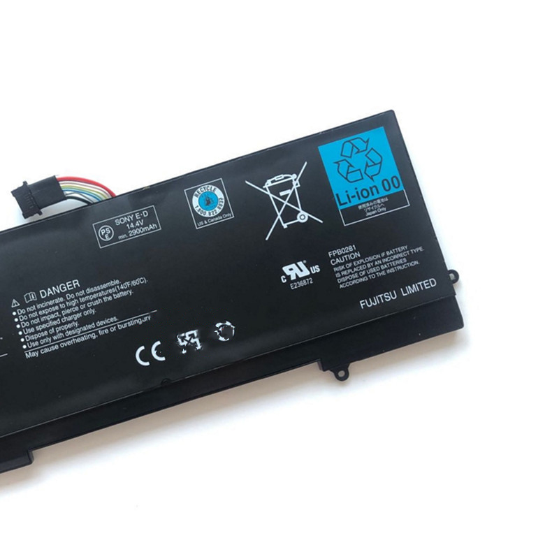 3150mAh 45Wh 4芯 Fujitsu FMVNBPXXX 電池