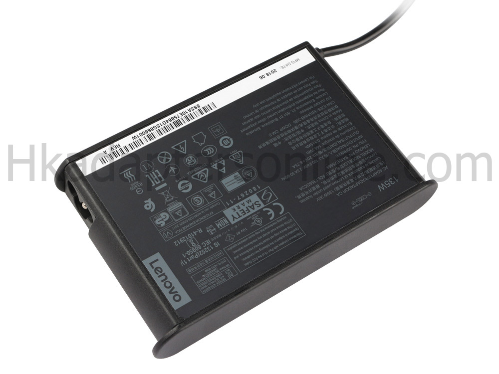 原裝 135W Slim Lenovo NTL135 Charger 充電器 電源 + 電源線