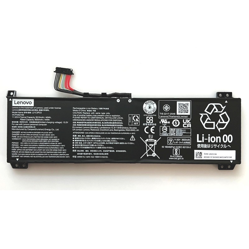 原廠 電池 3910mAh 45Wh Lenovo 5B11F36372 5B11F36370 5B11F36371