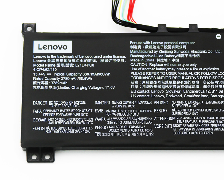 原廠 電池 3887mAh 60Wh Lenovo 5B11N47418